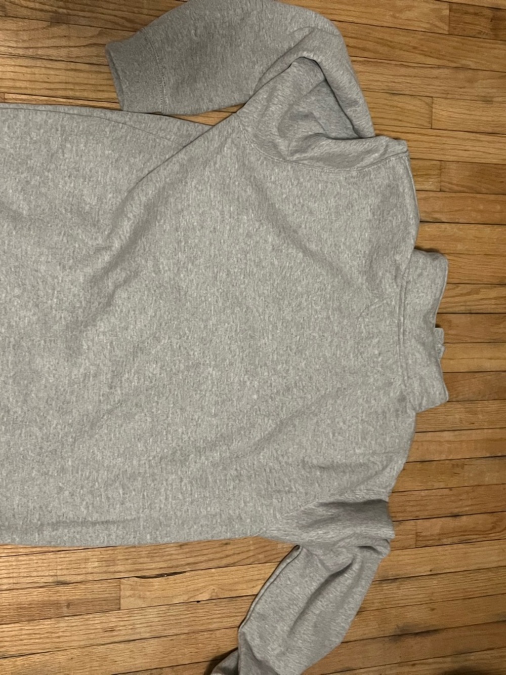 Carhartt Heather Gray Quarter-Zip Pullover - Picture 4 of 4